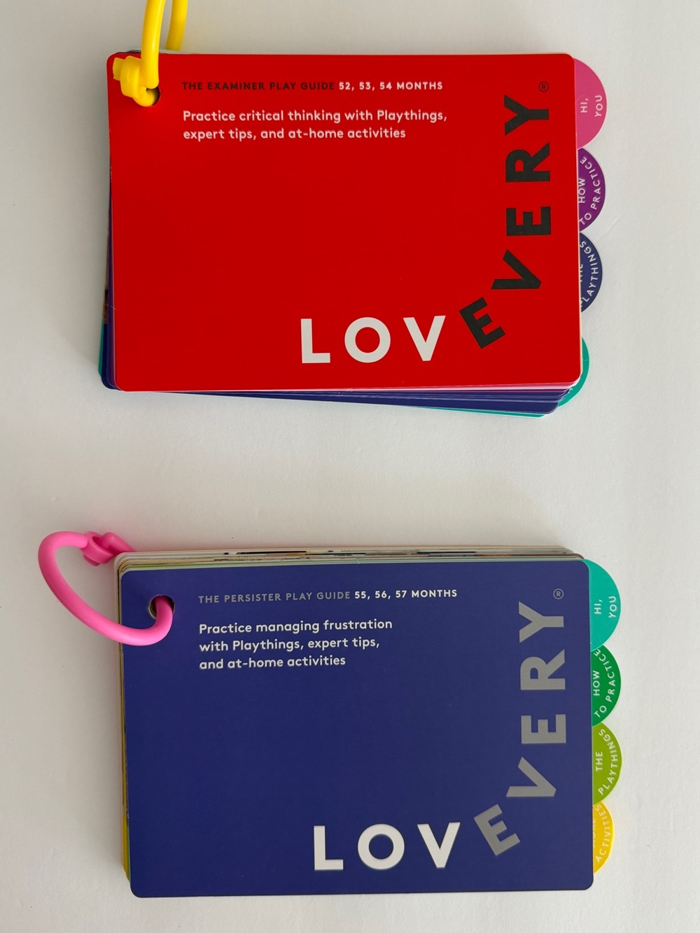 Lovevery Play Guides Months 52-57 EUC